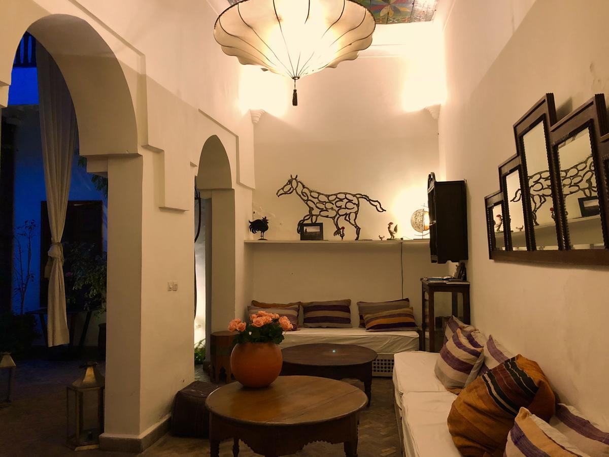 Riad Le Coq Berbere Marrakesh Exteriör bild