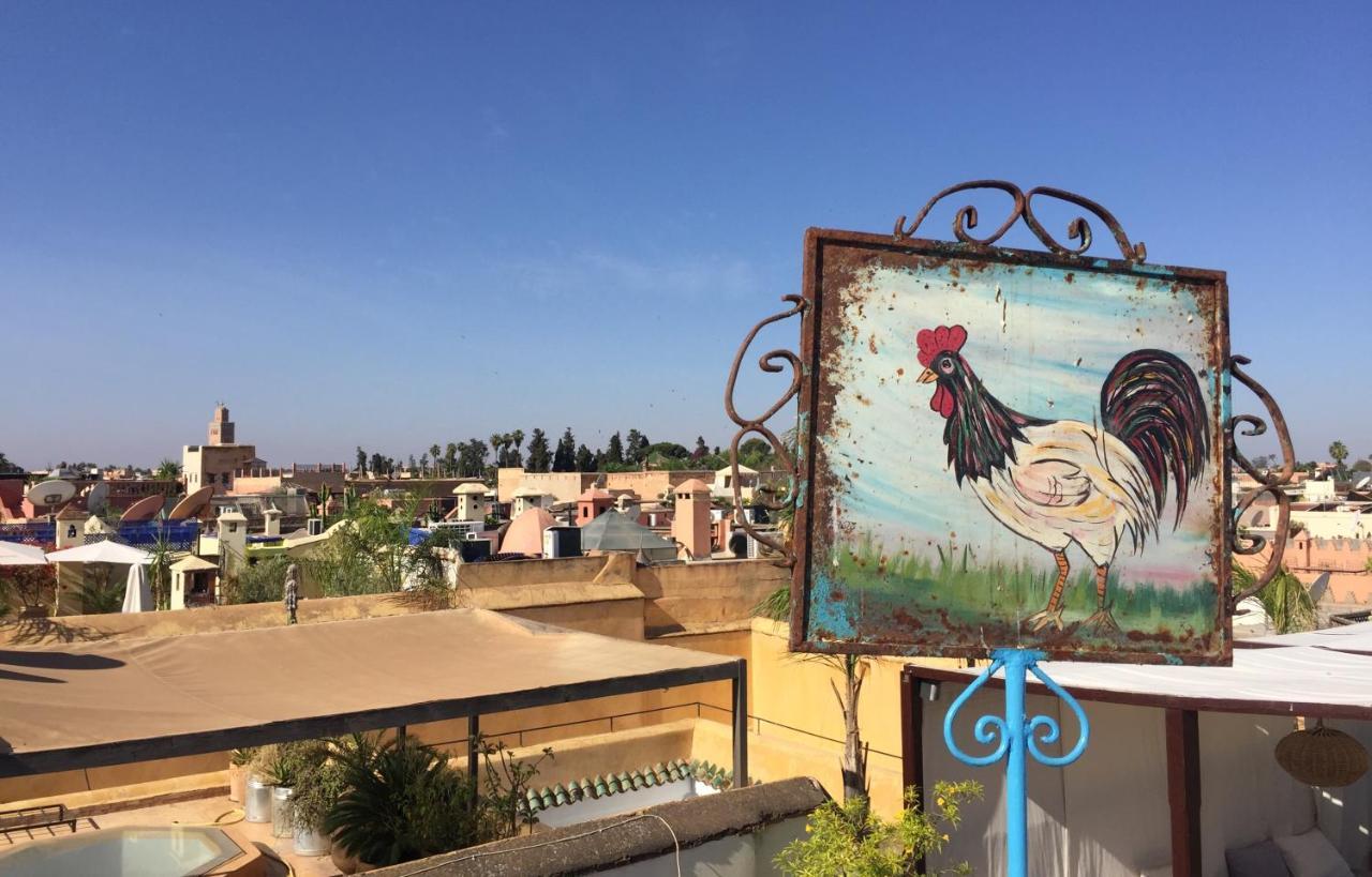 Riad Le Coq Berbere Marrakesh Exteriör bild