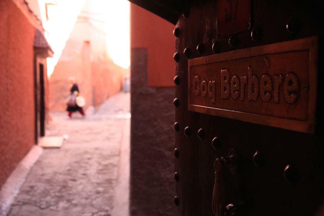 Riad Le Coq Berbere Marrakesh Exteriör bild